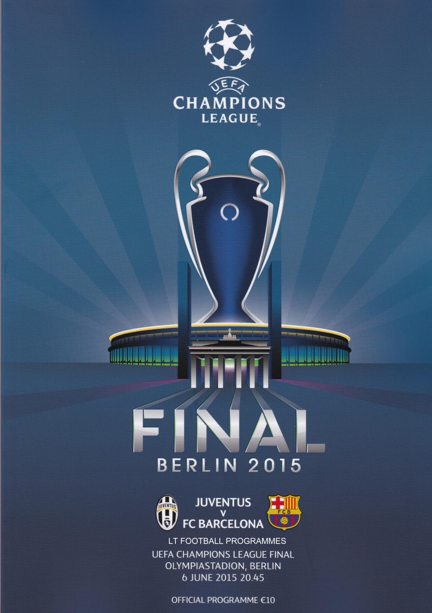 2015 CHAMPIONS LEAGUE FINAL - BARCELONA v JUVENTUS